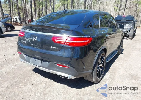 2016 Mercedes-Benz Gle 450 Amg Coupe 4Matic из США, поврежденный, VIN 4JGED6EB9GA007147